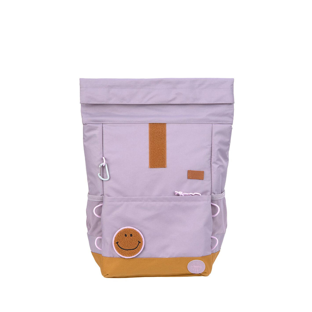LÄSSIG Kinderrucksack Rolltop - Little Gang, flieder