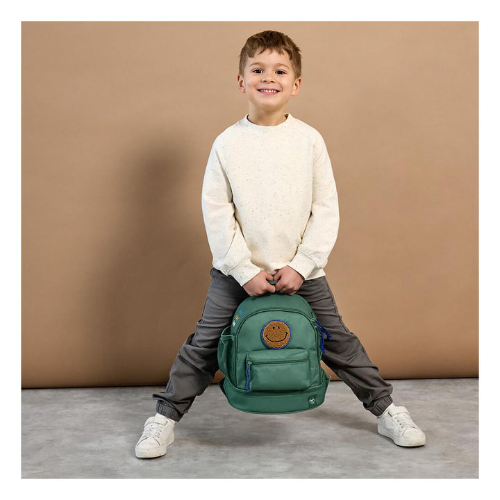 LÄSSIG Kindergartenrucksack Mini - Little Gang, Dunkelgrün