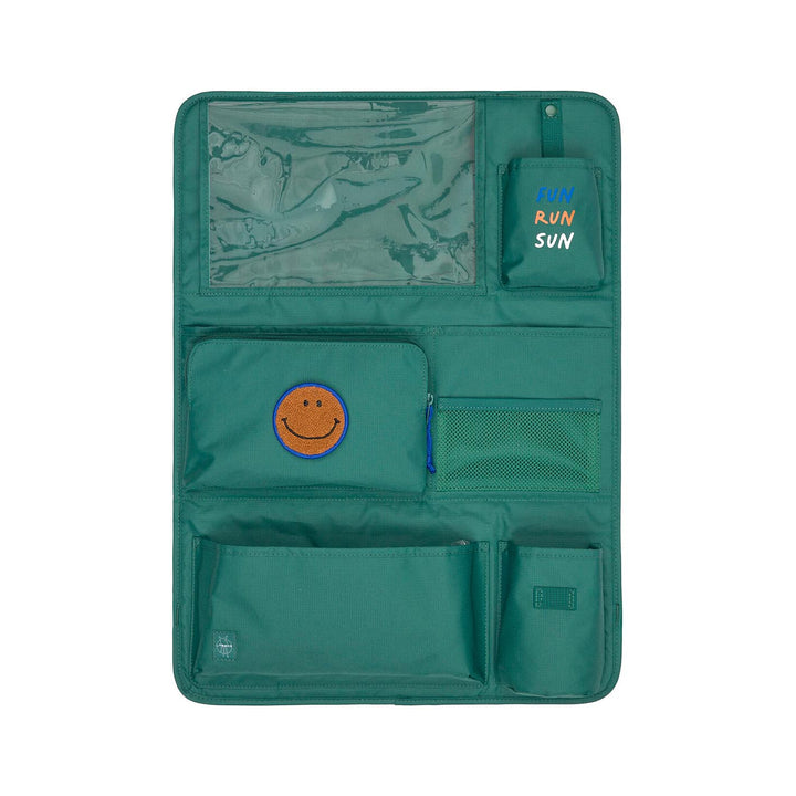 LÄSSIG Auto Organizer Kinder - Little Gang, dunkelgrün