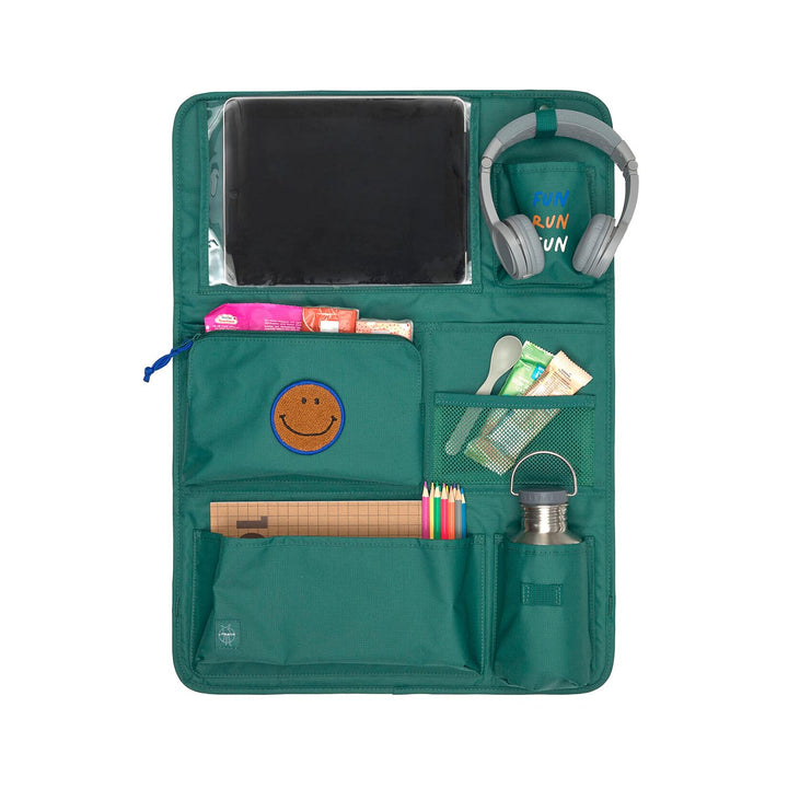 LÄSSIG Auto Organizer Kinder - Little Gang, dunkelgrün