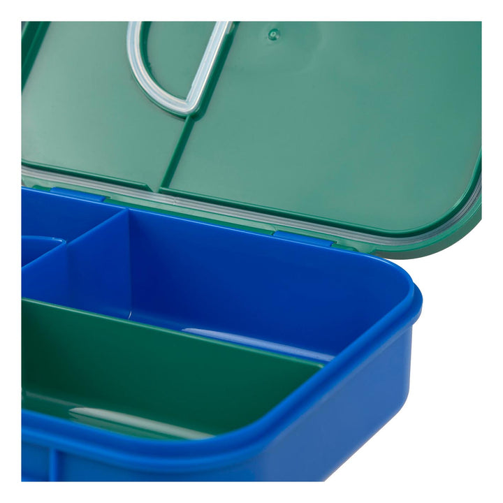 LÄSSIG Bento Lunchbox, Little Gang Regenbogen Grün