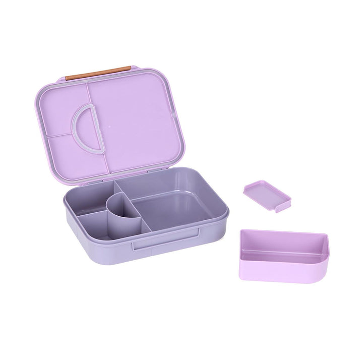 LÄSSIG Bento Lunchbox, Little Gang Herz Lila
