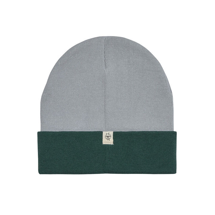LÄSSIG Beanie Mütze, Little Gang, hellblau/dunkelgrün