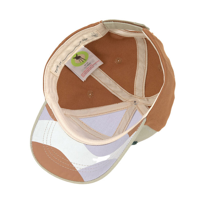 LÄSSIG Base Cap Kinder - Little Gang, Happy, khaki karamell