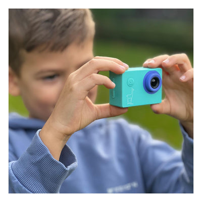 Lalarma Kids Action Kamera, türkis
