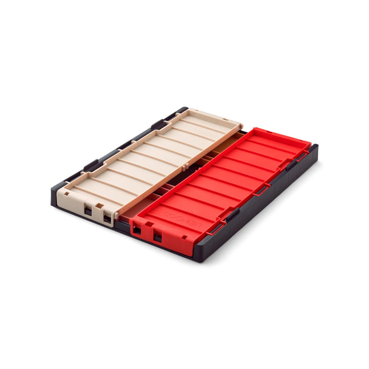 LIEWOOD Weston Storage Box, Gr. L, blue/red multi mix