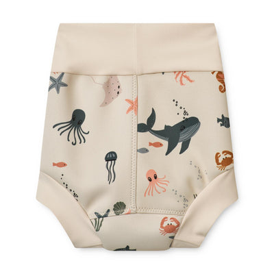LIEWOOD Schwimmwindel Valentin, sea creature/sandy