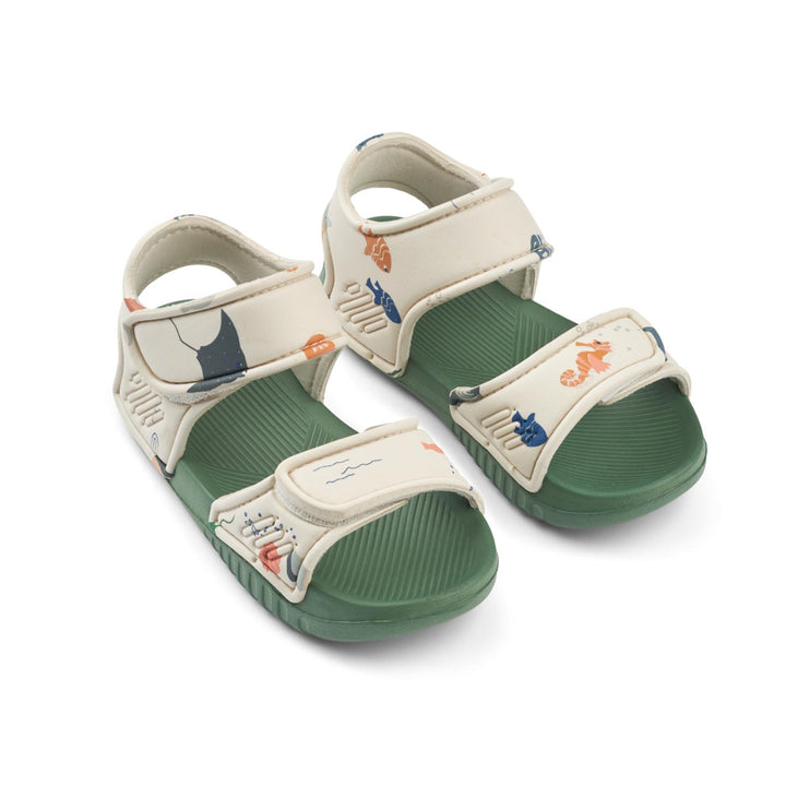 LIEWOOD Sandalen Blumer, sea creature/sandy