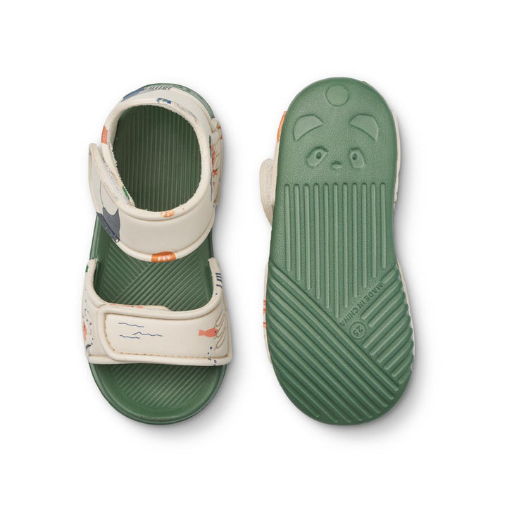 LIEWOOD Sandalen Blumer, sea creature/sandy
