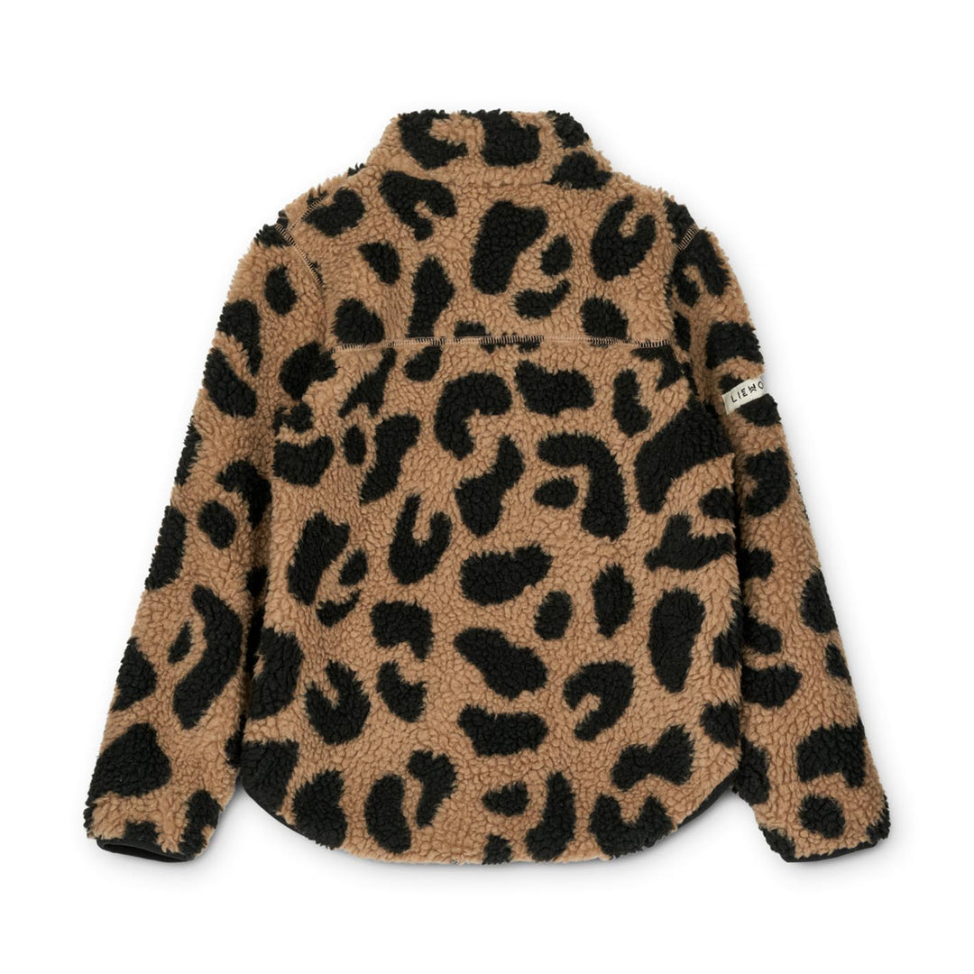 Liewood Teddyfell Fleecejacke Nolan, mega leo/ oat mix