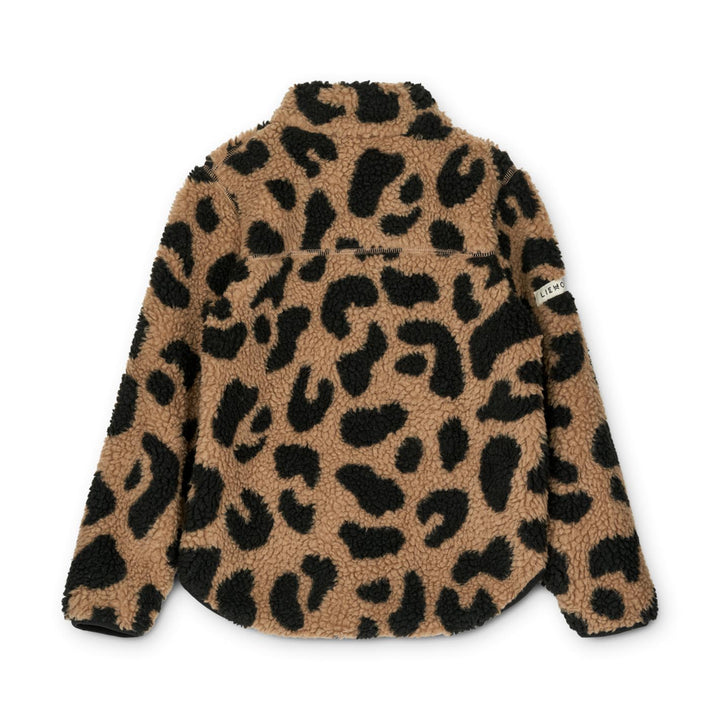 Liewood Teddyfell Fleecejacke Nolan, mega leo/ oat mix
