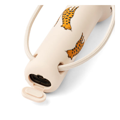LIEWOOD Taschenlampe für Kinder, leopard/sandy
