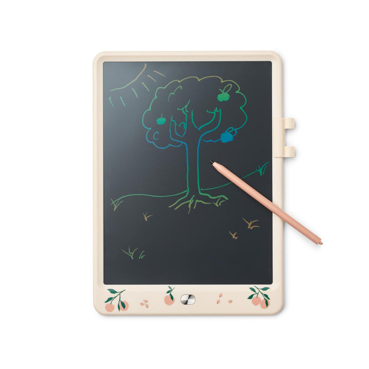 LIEWOOD Magische LCD Zeichentafel Zora, peach/seashell