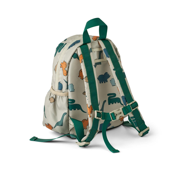 LIEWOOD Rucksack Andreas, dinosaurs / mist