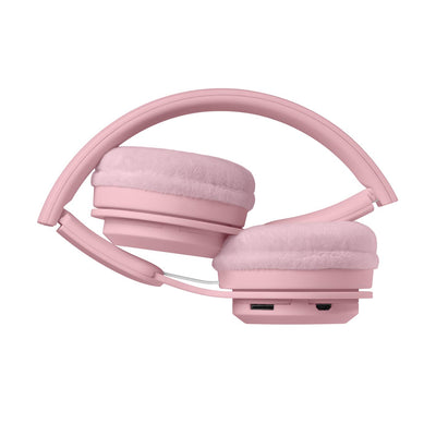 Lalarma Kinder-Kopfhörer, kabellos, cottoncandy pink