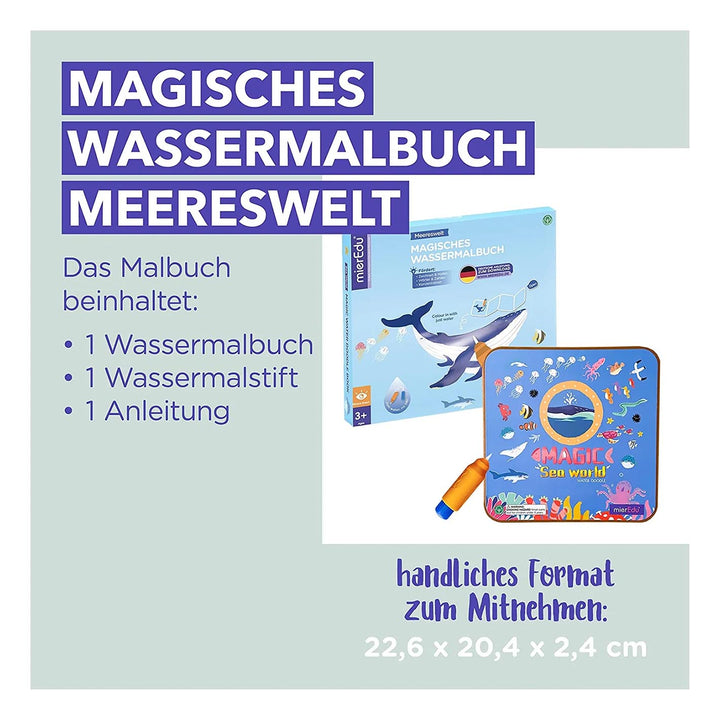 Wassermalbuch – Meereswelt