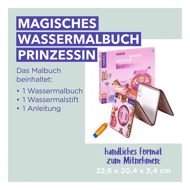 Wassermalbuch – Prinzessin