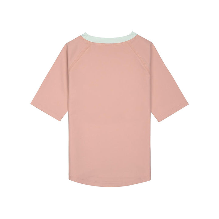 LäUV Shirt Kinder Kurzarm - Wellen, rosa