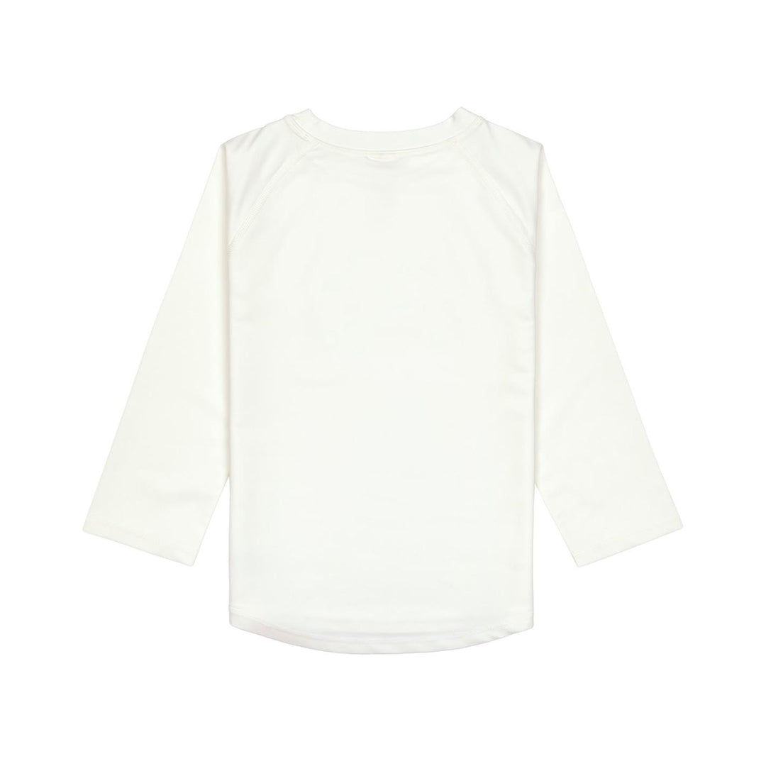 LÄSSIG UV Shirt Kinder Langarm - Surfboard, weiß