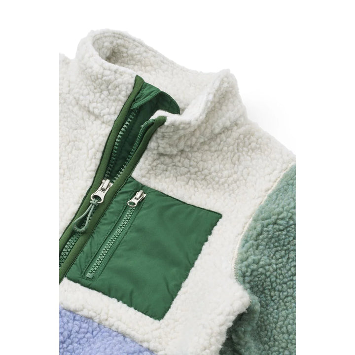 LIEWOOD Teddyfell Fleecejacke Nolan, dusty lavender multi mix