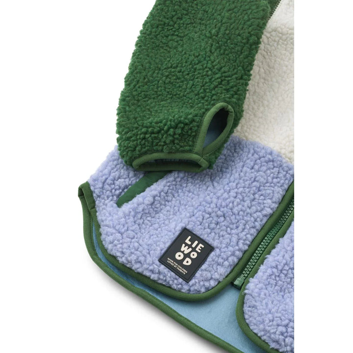 LIEWOOD Teddyfell Fleecejacke Nolan, dusty lavender multi mix