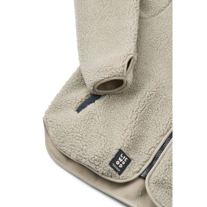 LIEWOOD Nelson Fleecejacke für Erwachsene, mist