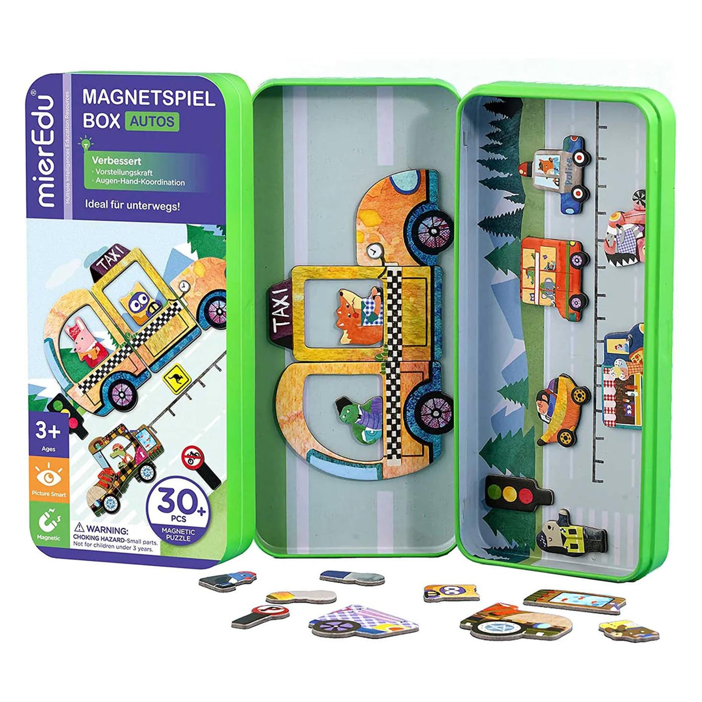 Magnetspielbox – Autos