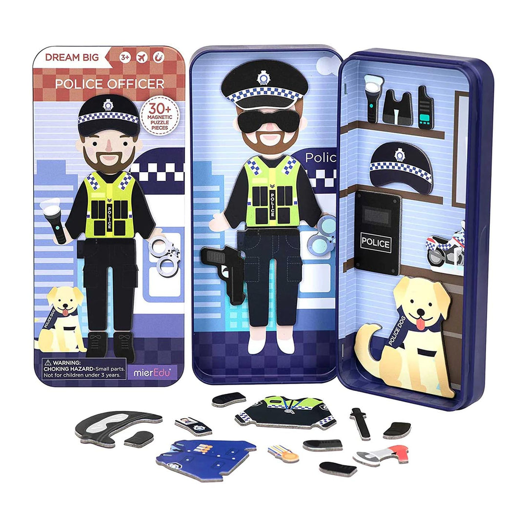 Magnetspielbox – Polizist