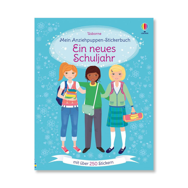 Anziehpuppen-Stickerbuch: Ein neues Schuljahr