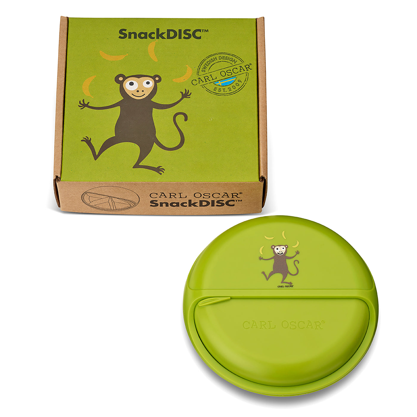 SnackDISC™, Snackbox mit 5 Fächern, klein