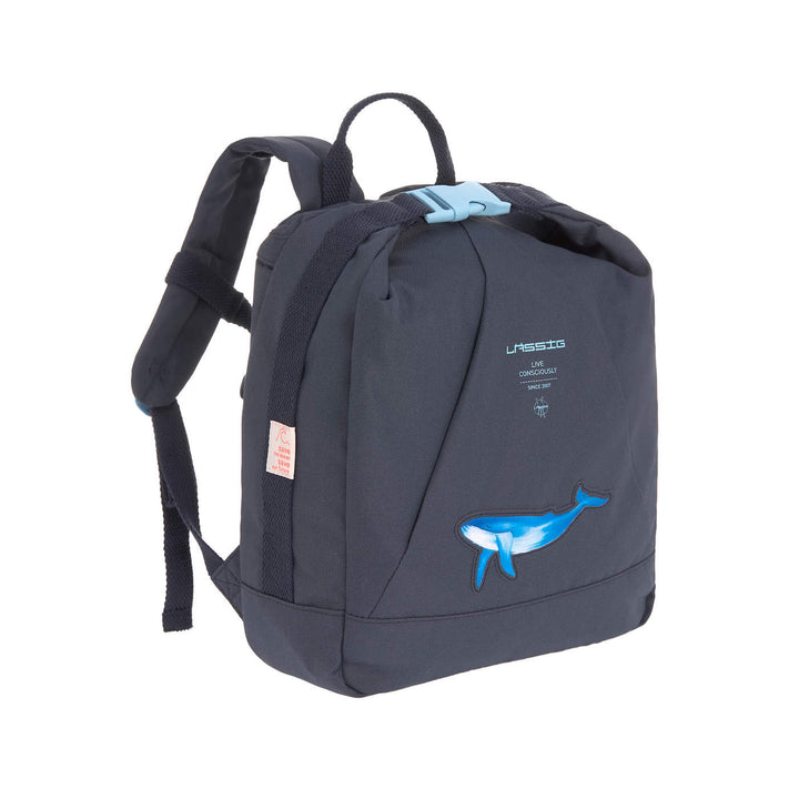 LÄSSIG Kindergartenrucksack - Ocean, navy