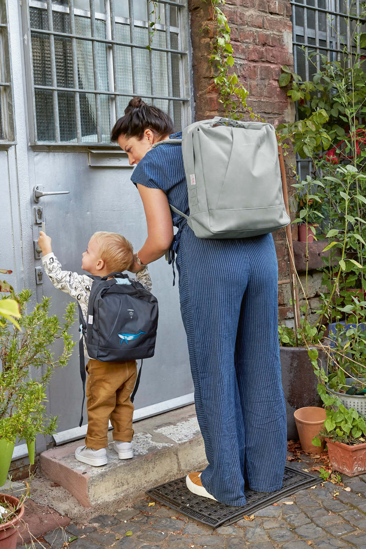 LÄSSIG Kindergartenrucksack - Ocean, navy