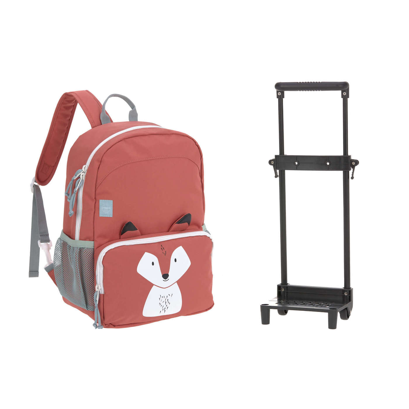 LÄSSIG 2 in 1 Trolley & Rucksack About Friends Fuchs