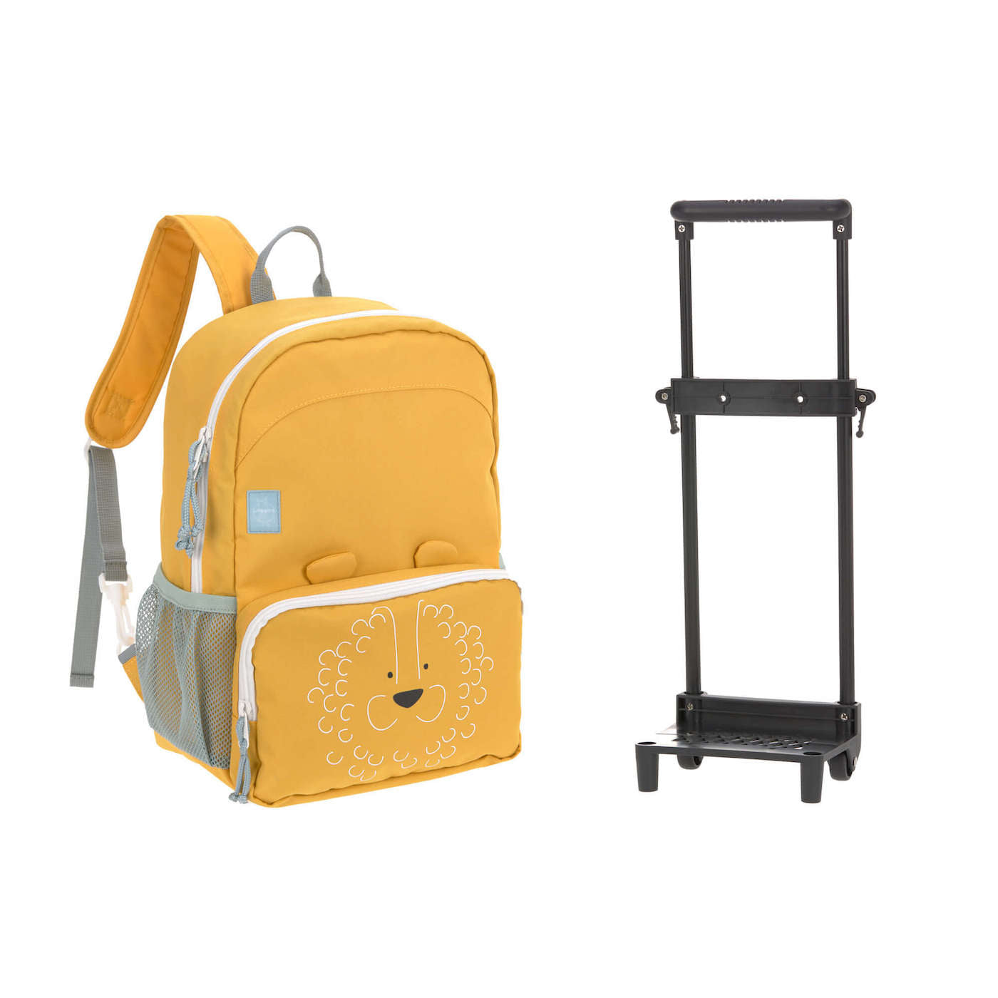 LÄSSIG 2 in 1 Trolley & Rucksack About Friends Löwe