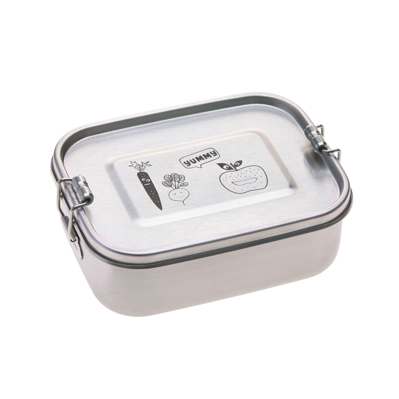 LÄSSIG Lunchbox aus Edelstahl Yummy