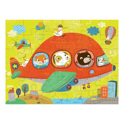 Puzzle To Go Airplane