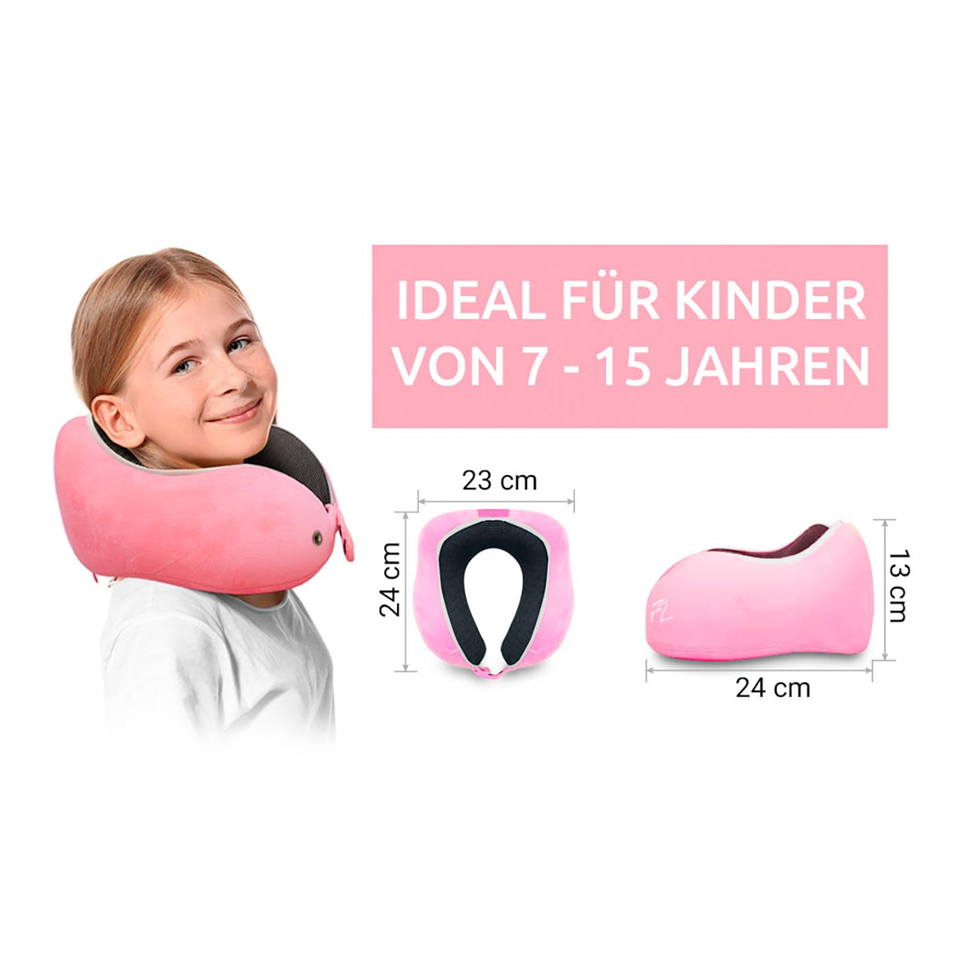 Memory Foam Reisekissen Kinder Nackenkissen Süßes Tierförmiges