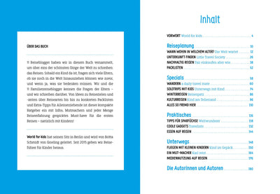 Buch: Reisen mit Kindern
