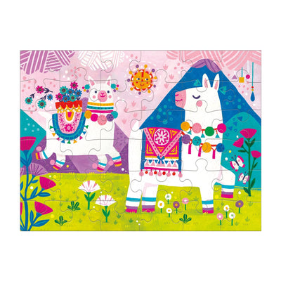 Puzzle To Go Lama Land