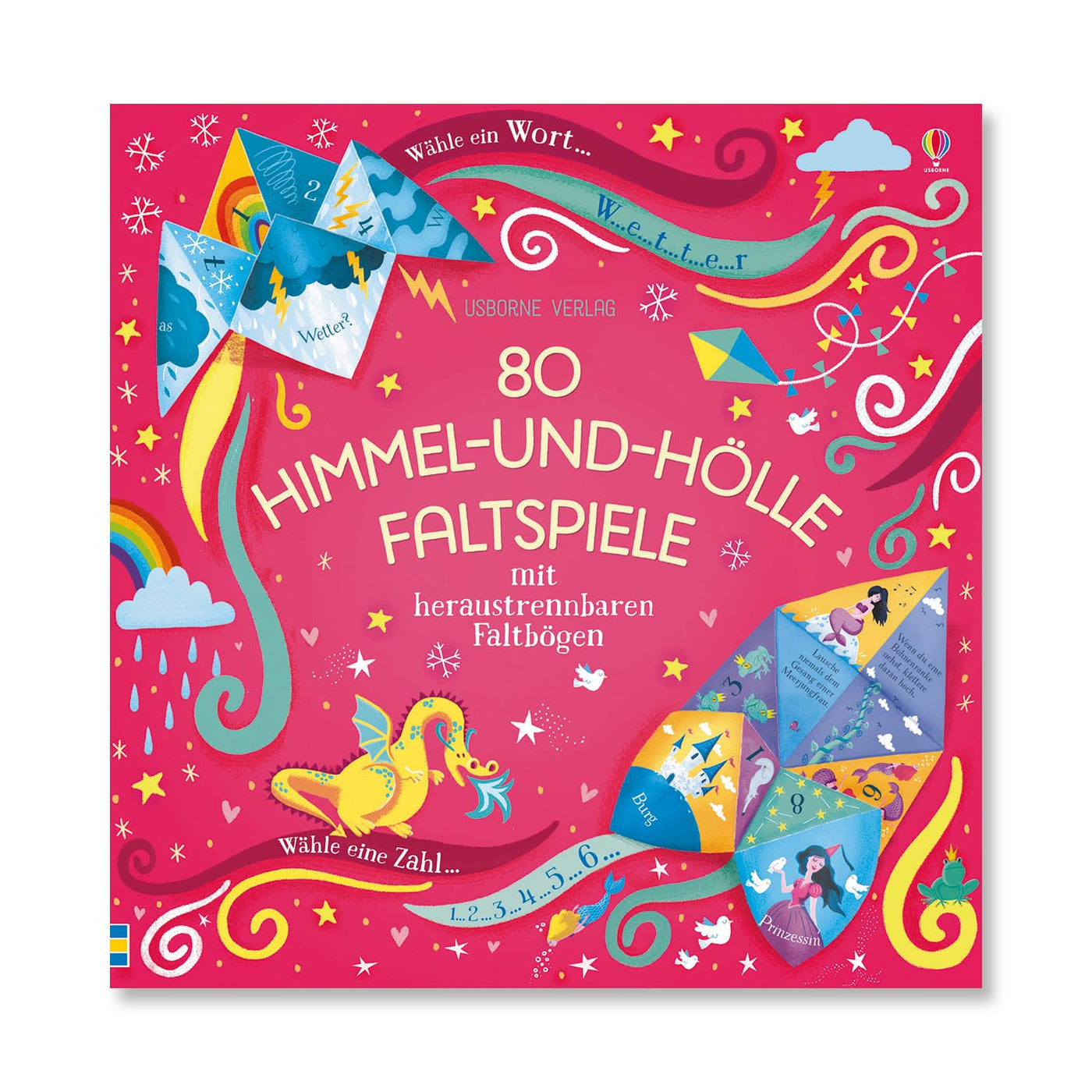 80 Himmel-und-Hölle-Faltspiele