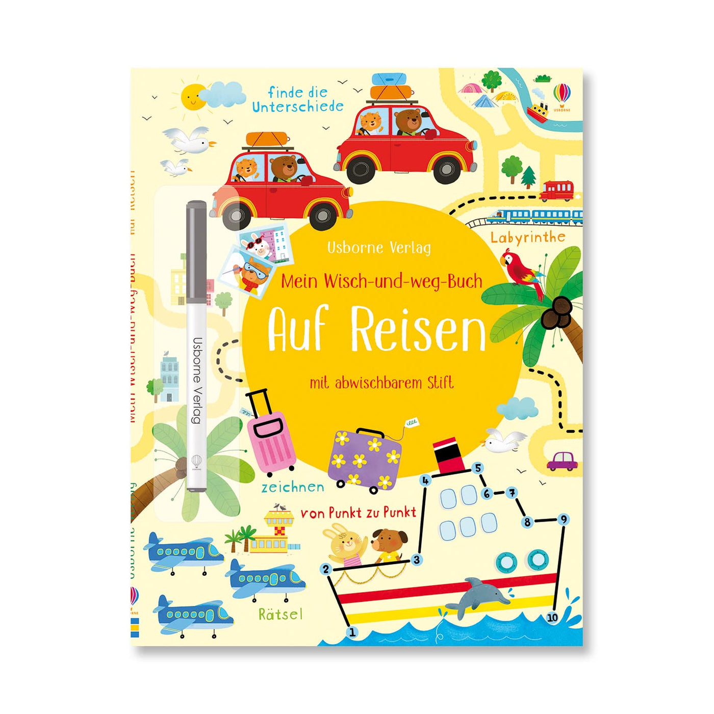 Mein Wisch-und-weg-Buch: Auf Reisen