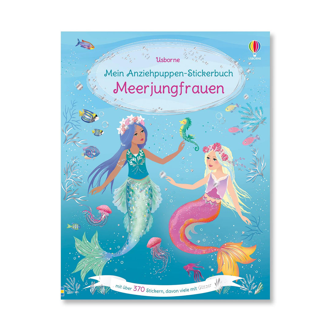 Mein Anziehpuppen-Stickerbuch: Meerjungfrauen
