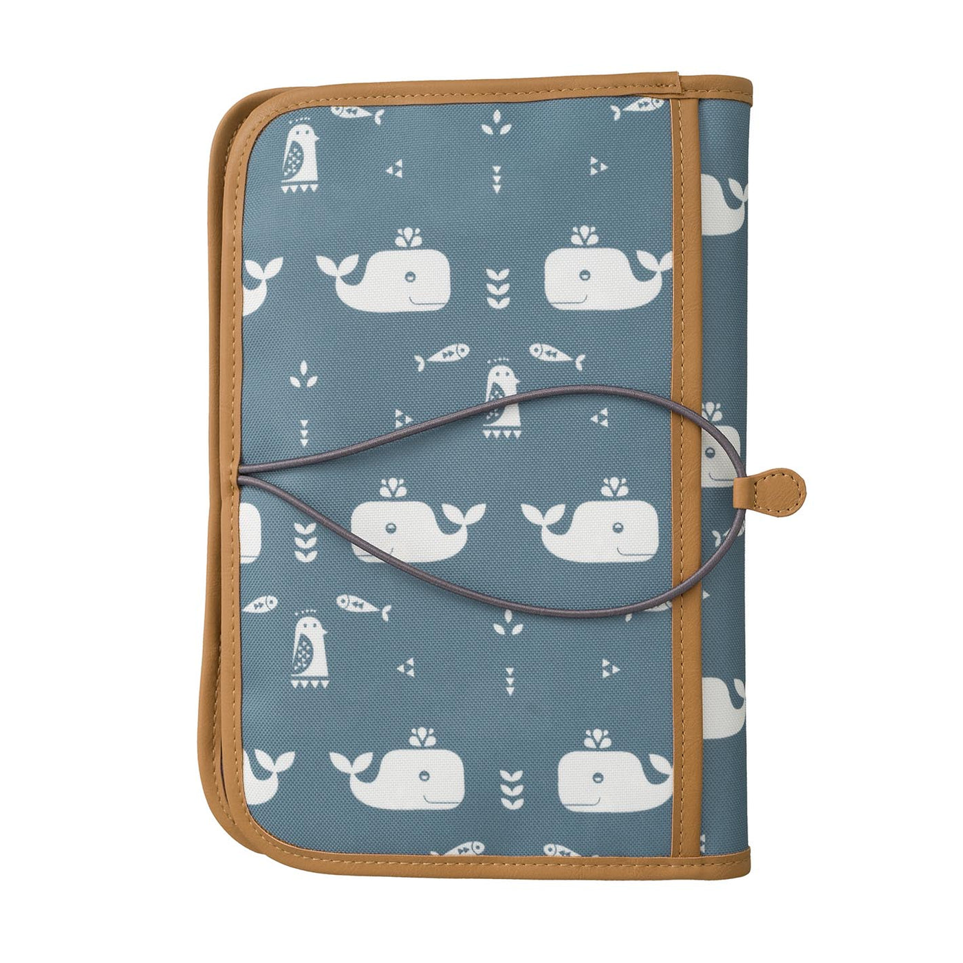 Fresk Windeltasche, Wale blau