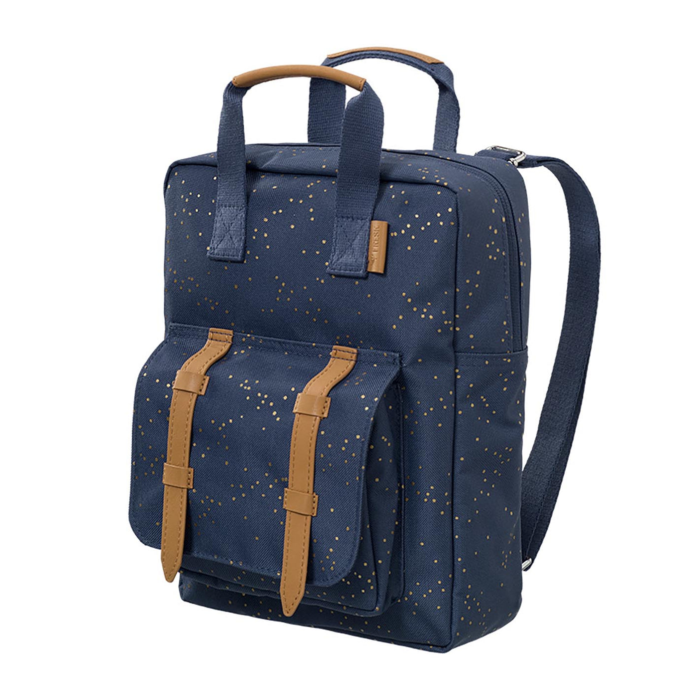 Fresk Kinderrucksack Indigo Dots, blau