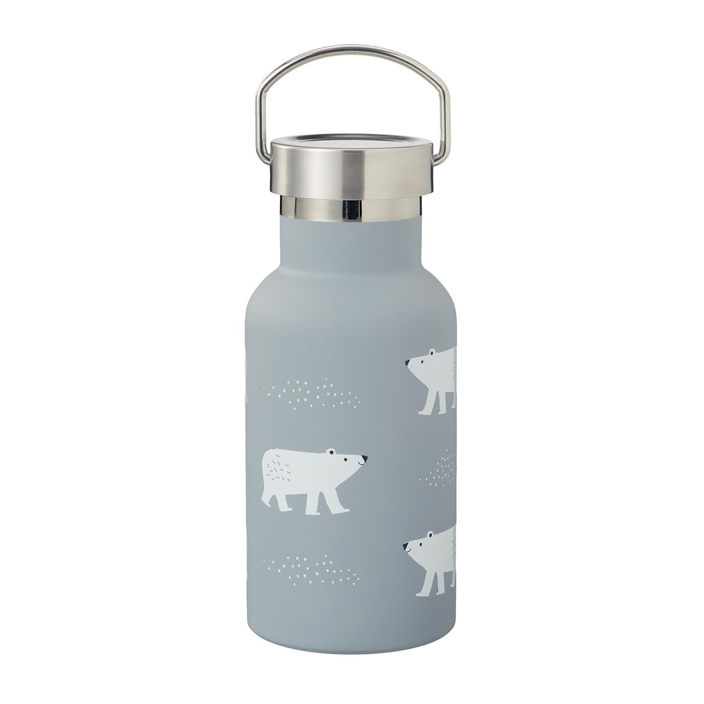Fresk Thermosflasche Eisbär, hellgrau 350ml