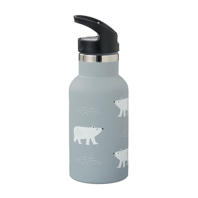 Fresk Thermosflasche Eisbär, hellgrau 350ml