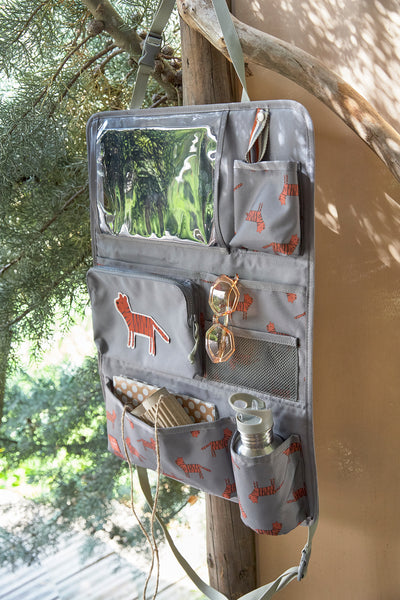 LÄSSIG Rücksitz Organizer Safari Tiger
