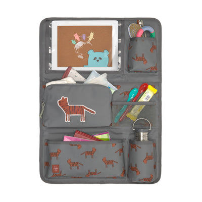 LÄSSIG Rücksitz Organizer Safari Tiger