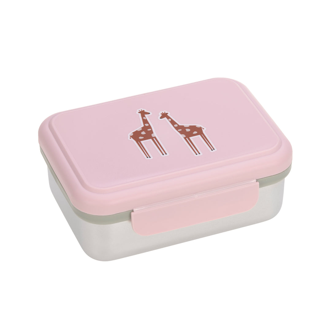 LÄSSIG Lunchbox aus Edelstahl Safari Giraffe