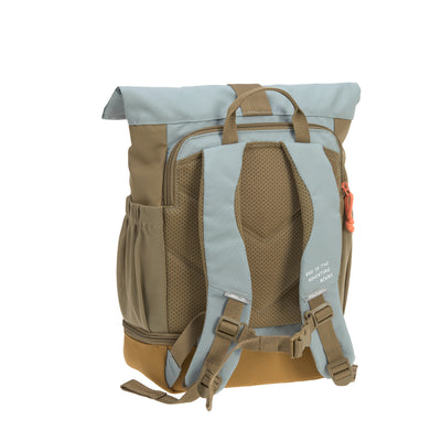 LÄSSIG Kinderrucksack Rolltop - Nature, olive